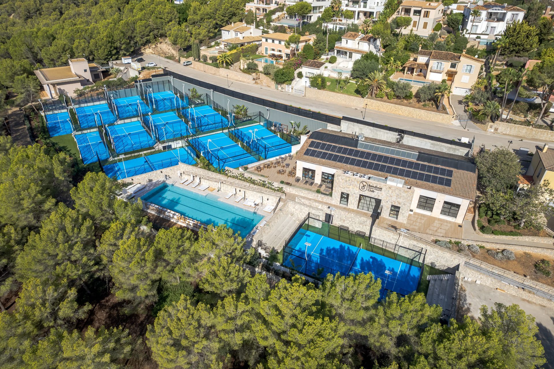 Bendinat padel tennis courts