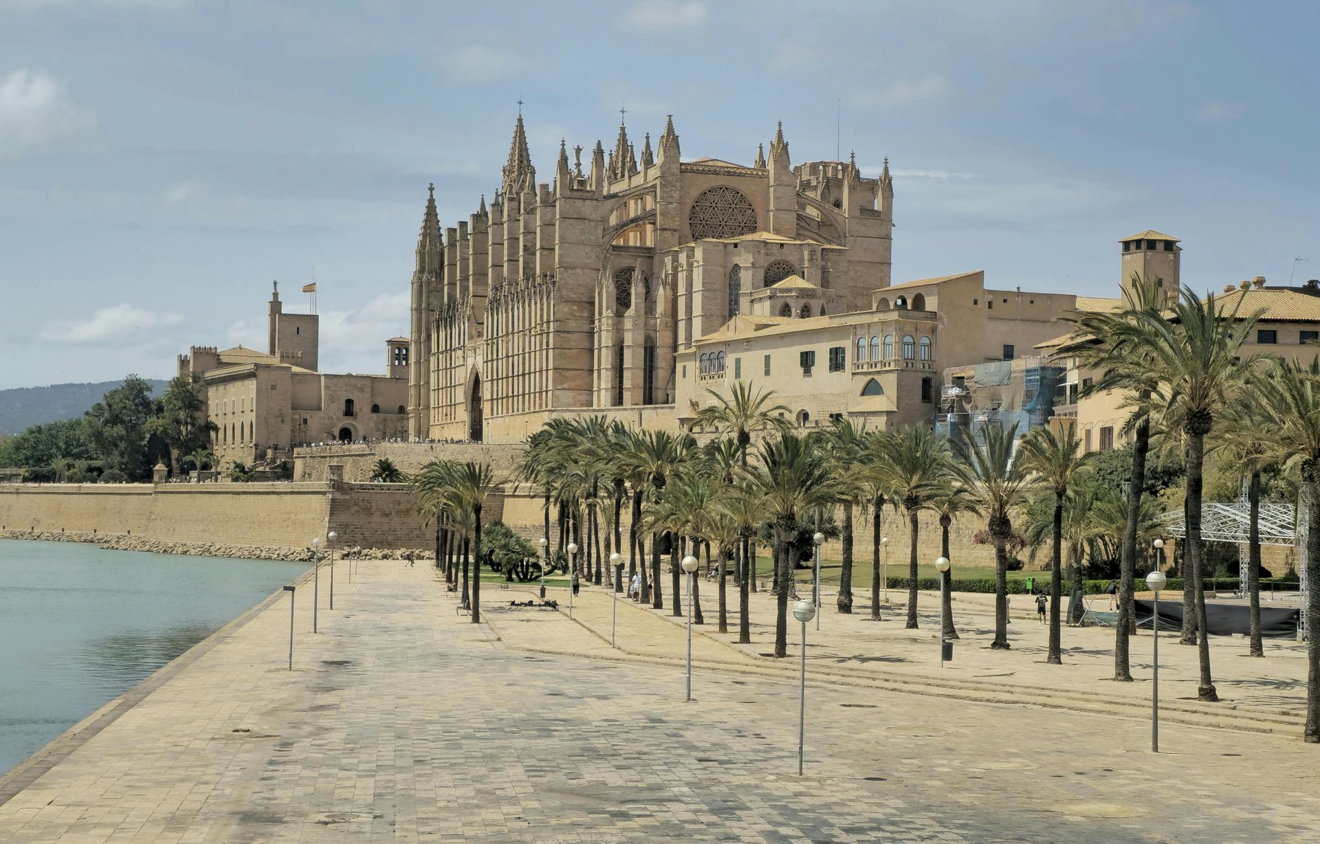 Palma De Mallorca famous castle